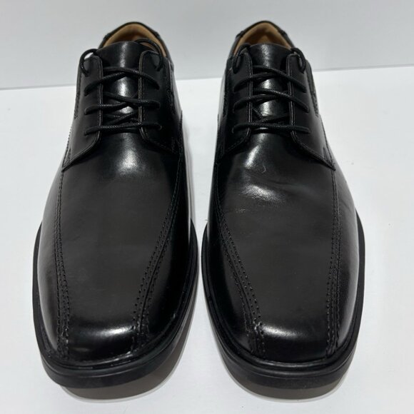 Clark’s Men’s Tilden Walk Black Leather Oxford, Size 8 M - Picture 3 of 7